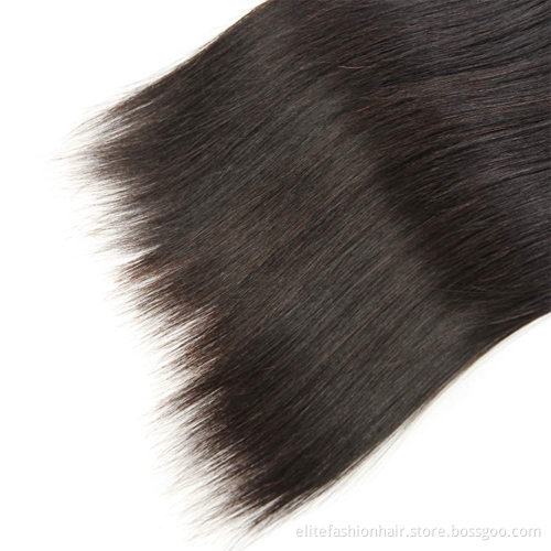 Hot sells Bundles Human Hair 8-30 inch Brazilian Virgin Human Hair straight Bundles 100% Unprocessed Virgin Human hair bundles